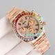 Iced Out Rolex Rainbow Daytona Everose Gold Watch Best Swiss 7750 Movement (3)_th.jpg